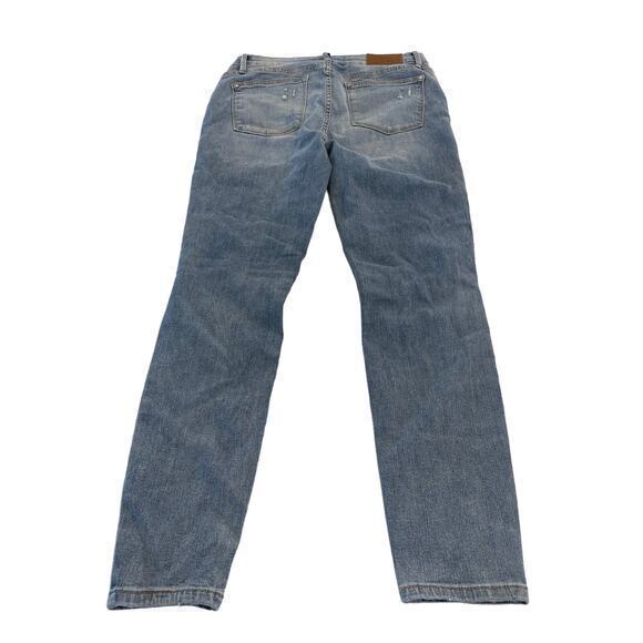 Judy Blue Distressed Skinny Jeans Size 9 /29 - Picture 2 of 10